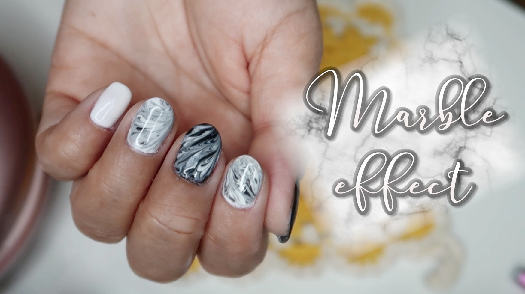 10. Marble Gel Nail Design with Tape - wide 8
